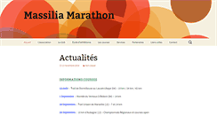 Desktop Screenshot of massilia-marathon.com